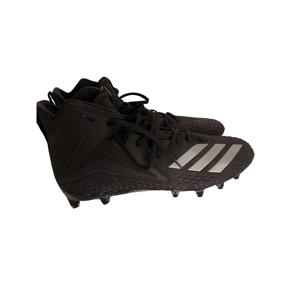 Adidas Freak x Carbon Mid Football Cleats Mens 13 Black Silver CG4404